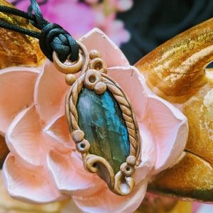 Artist Made Labradorite Pendant